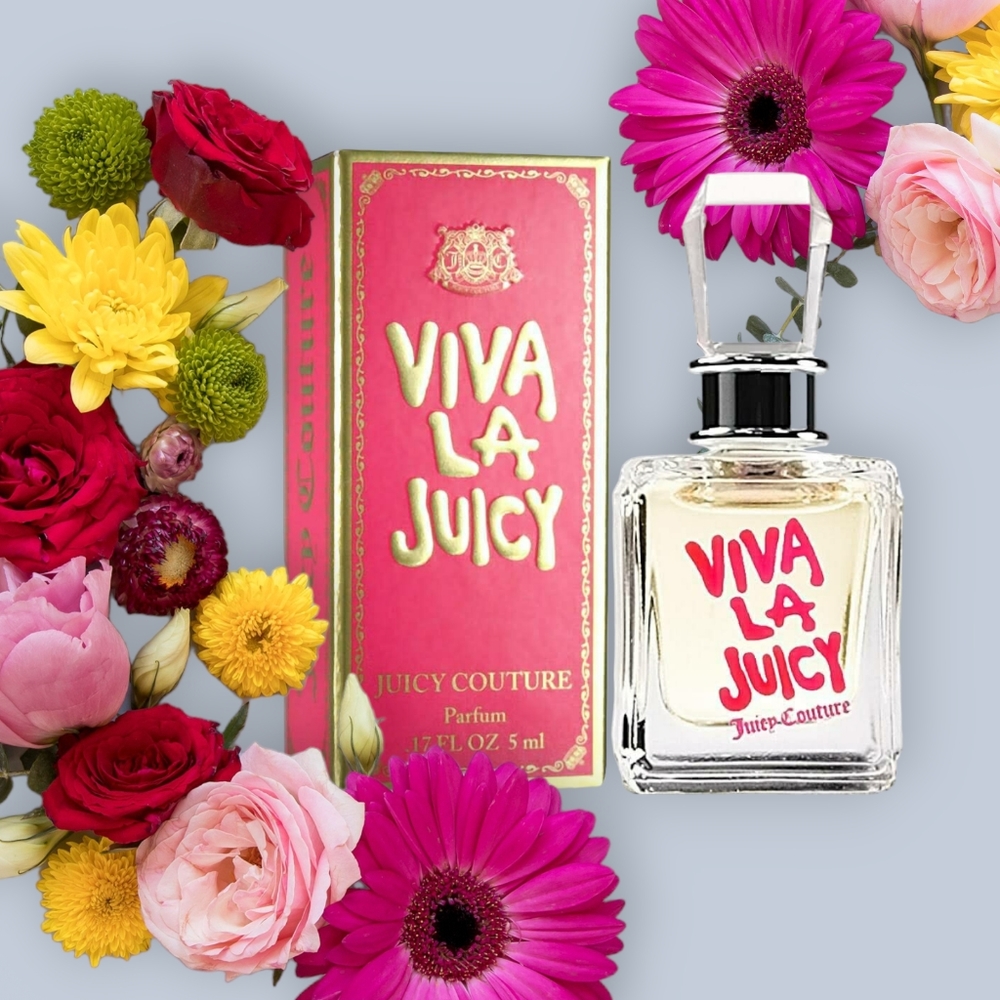 💖Scent Idea💖BNIB Juicy Couture VIVA LA JUICY 0.17 OZ EDP Travel Size Splash!
